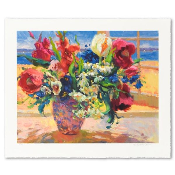 Bouquet with Pansies & Daises by Kaiser, S. Burkett
