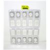 Image 1 : 20 x 1 Oz. .999 Fine Silver Liberty Bars