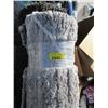 Image 1 : 5' x 7' Grey Patterned Soft Step Area Carpet