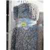 Image 1 : 5' x 7' Grey Shag Area Carpet - Store Return