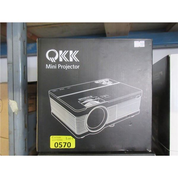 New QKK Mini Projector