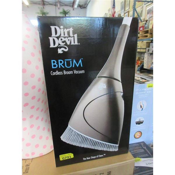 New Dirt Devil Cordless Broom Vacuum