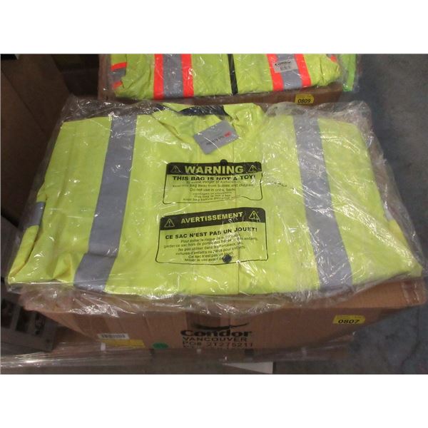 Case of 10 New 2XL CSA Traffic Bomber Jackets