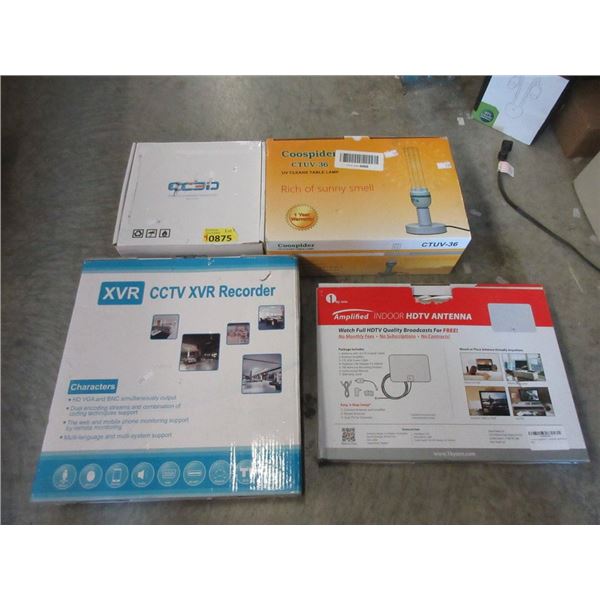 4 Piece Lot of Assorted Electronics