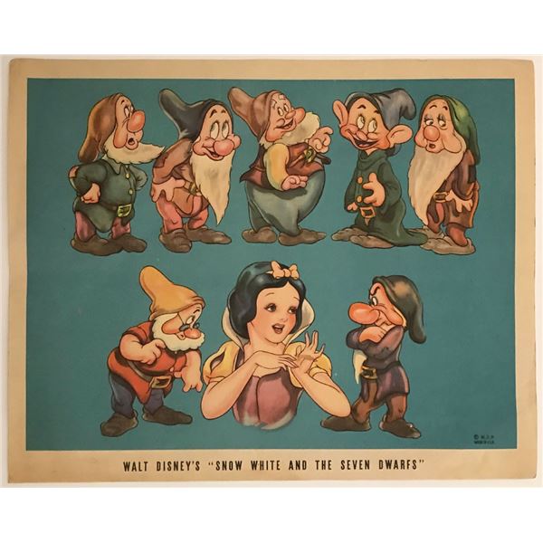 Disney Snow White Lobby Card