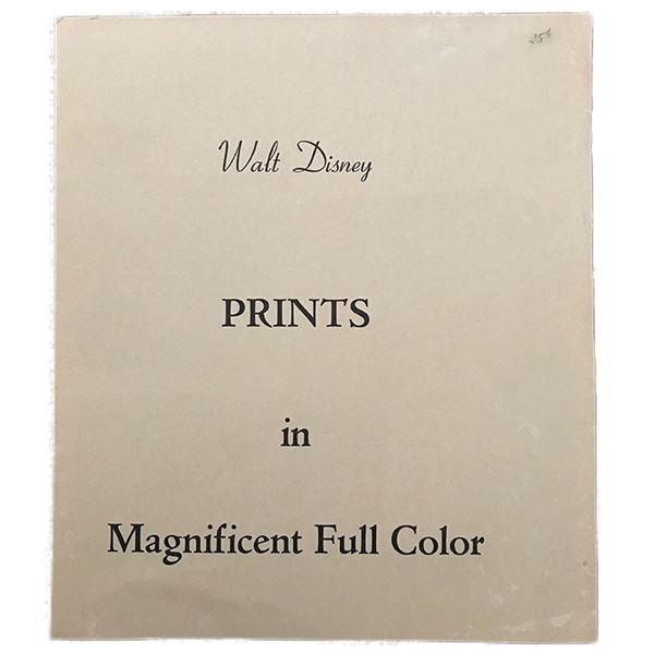 Vintage Walt Disney 1940's Animation Prints