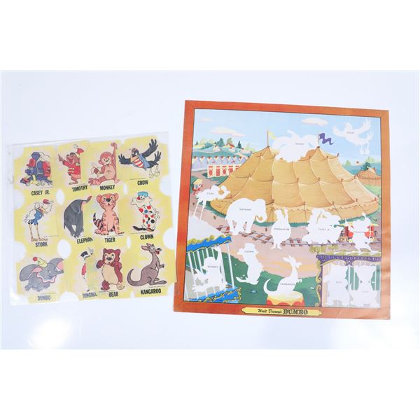 Disney Dumbo Character Sheet Game