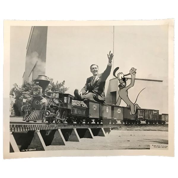 Walt Disney Vintage Disney Studios & Lilly Belle Train Photograph