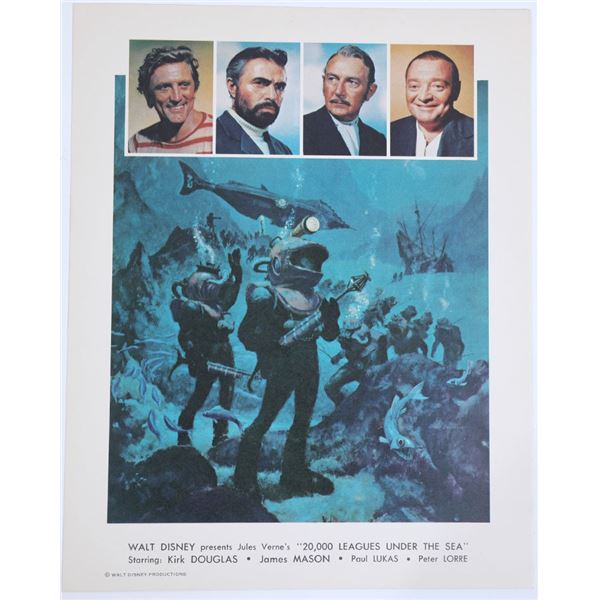 Disney 1954 20,000 Leagues Under the Sea Fan Card