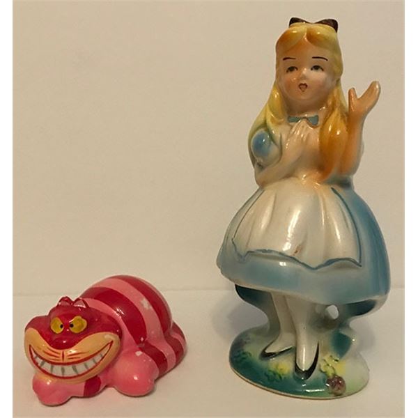 Disney Vintage Alice in Wonderland Figurines