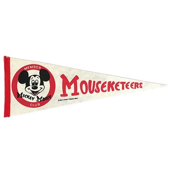 Disney Mouseketeers Pennant