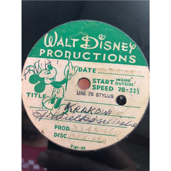 CHARITY Wonderful World of Color Production Record