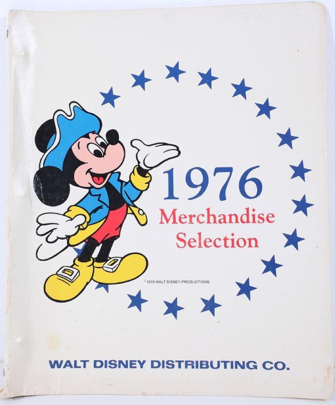 Walt Disney 1976 Merchandising Catalog