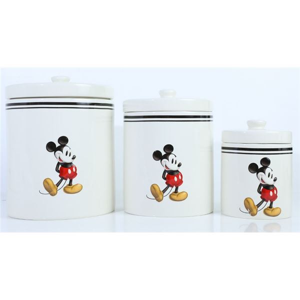 Disney Mickey Mouse Canisters Set