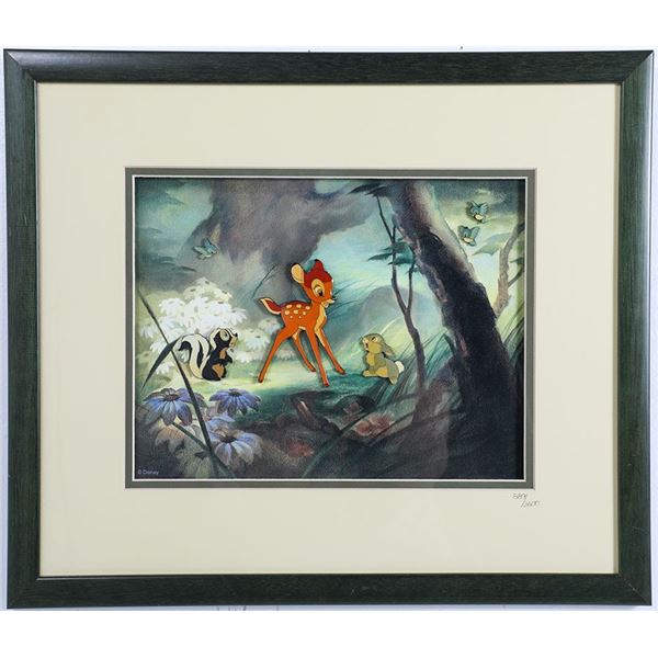 Disney Bambi 60th Anniversary Framed Pin Set