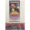 Image 1 : Disneyland 1980's-90's Tickets