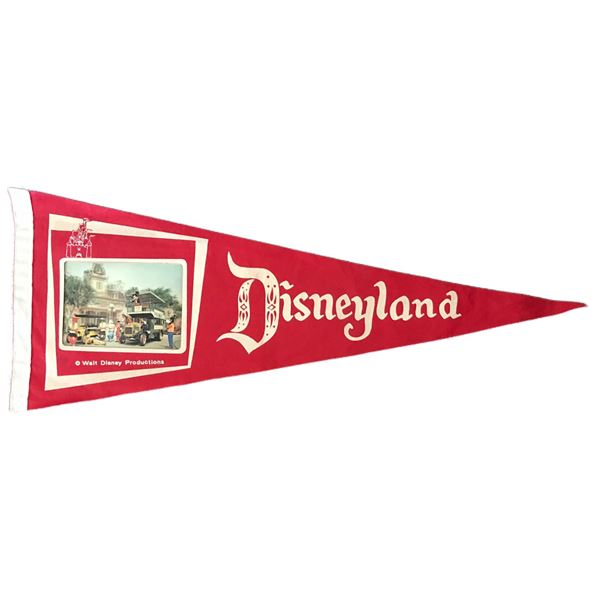 Disneyland Main Street U.S.A. Pennant