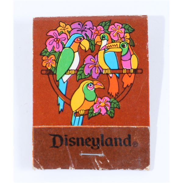 Disneyland Vintage Enchanted Tiki Room Matchbook