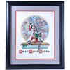 Image 1 : Disneyland "Small World Holiday" Goofy Lithograph Signed