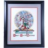 Image 1 : Disneyland "Small World Holiday" Goofy Lithograph Signed