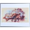 Image 1 : PeopleMover, Rocket Jets Concept Art Lithograph Signed John Hench