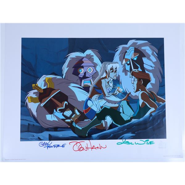 Disney Atlantis Lithograph Signed