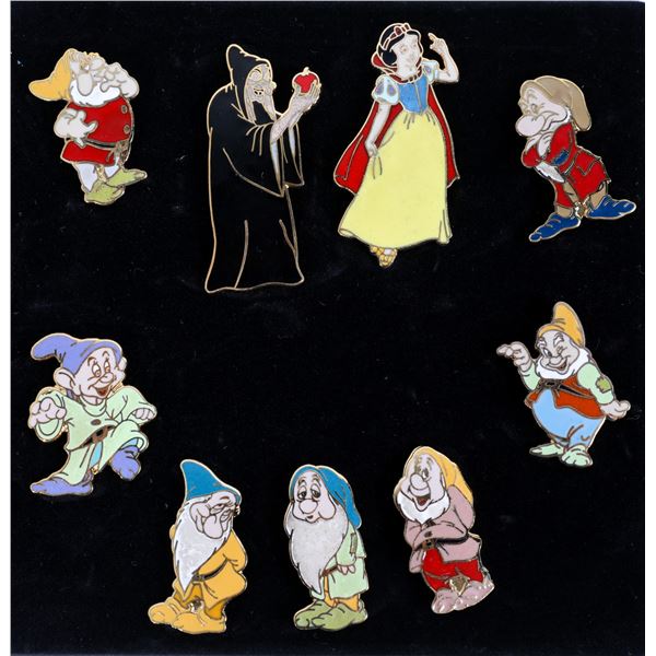 Disney Snow White & the Seven Dwarfs 50th Anniversary Cast Member Pins