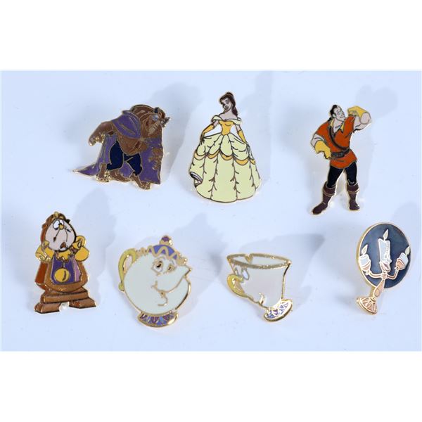 Disney Beauty & the Beast Premiere Cast Member Pins