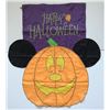 Image 1 : Disneyland Happy Halloween Mickey Mouse Pumpkin Banner