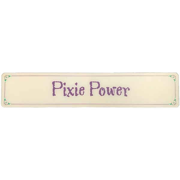 Pixie Power Park Sign
