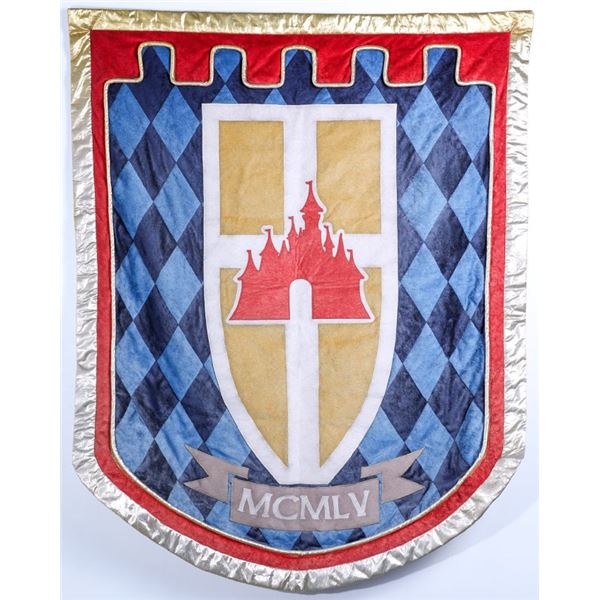 Disneyland Sleeping Beauty Castle Shield Banner