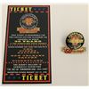 Image 1 : Disneyland Exclusive Pin & Reservation Ticket