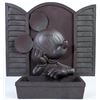 Image 1 : Epcot Mickey Mouse Bronze Style Flower Pot