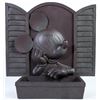 Image 1 : Epcot Mickey Mouse Bronze Style Flower Pot