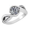 Certified 1.46 Ctw Diamond Wedding/Engagement Style 14K