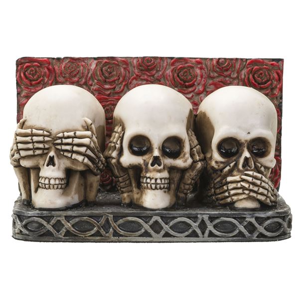 SKULL CARD HOLDER