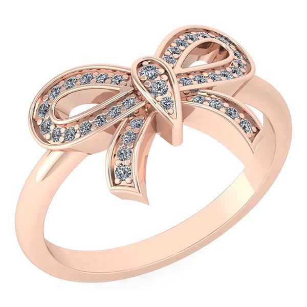 Certified 0.24 Ctw Diamond Ring For womens New Expressi