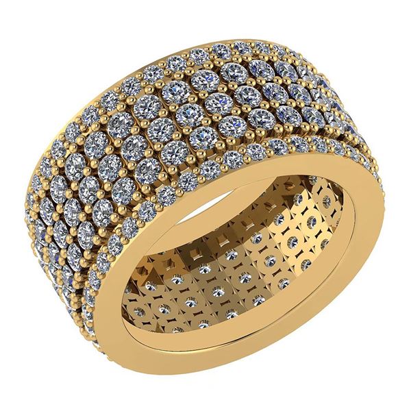 Certified 3.36 Ctw Diamond Engagement /Wedding 14K Yell