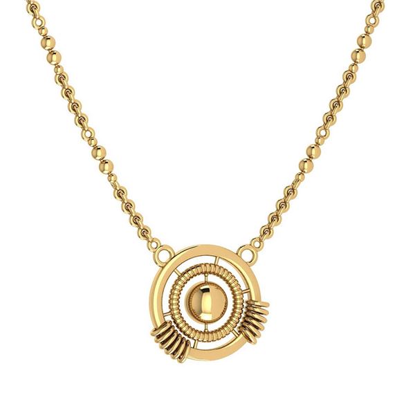 Beautiful 18K Yellow Gold Light Weight Necklace