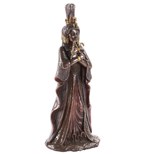 CLEOPATRA STATUE CAST BRONZE