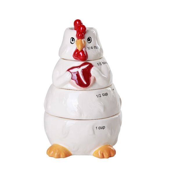 CHICKEN MEASURING CUP SET
