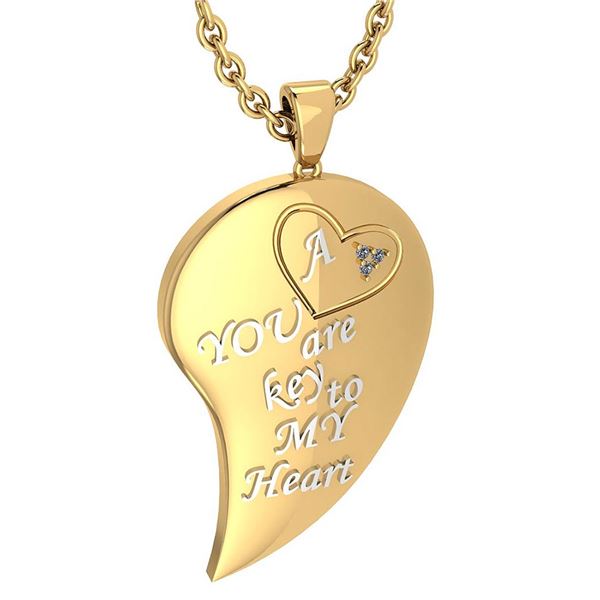 Certified 0.03 Ctw Diamond Nekless For womens New Expre