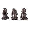 Image 1 : NO EVIL MONKS SET OF 3