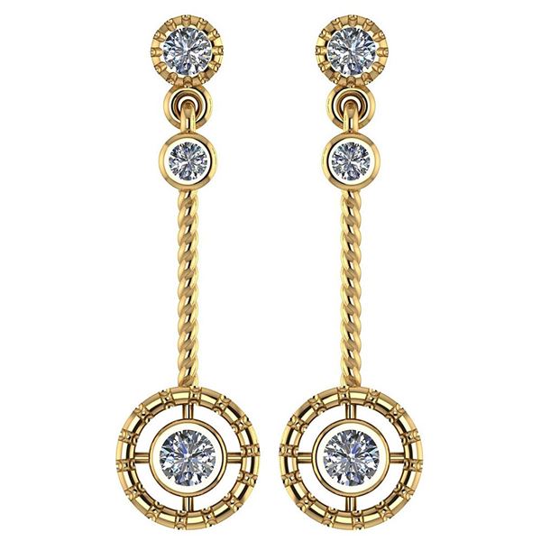 Certified 0.31 Ctw Diamond Wedding/Engagement Style 14K