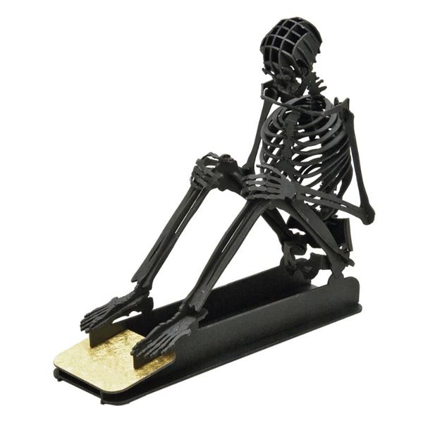 SEATED SKELETON