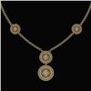 Beautiful 18K Yellow Gold Light Weight Necklace