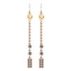 Certified 1.13 Ctw Citrine And Diamond VS/SI1 Earrings