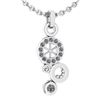 Certified 0.24 Ctw Diamond Octopus Styles Nekless For w