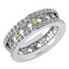 Image 1 : Certified 1.14 Ctw Treated Fancy Yellow Diamond 14k Yel