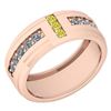 Image 1 : Certified 0.35 Ctw SI2/I1 Treated Fancy Yellow & White